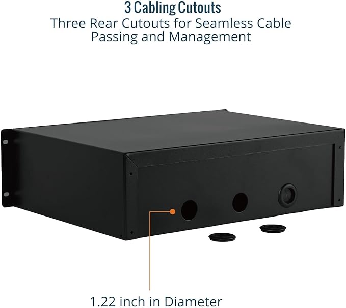 Tecmojo 3U Rack Drawer, Rack Mount Drawer - Image 5