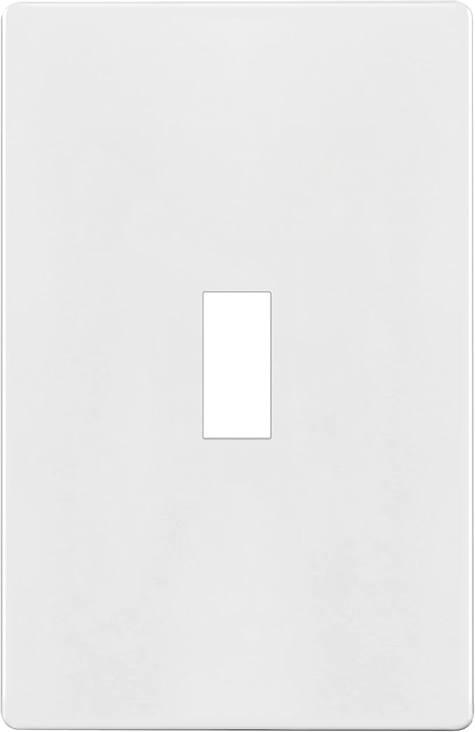 ENERLITES Screwless Toggle Switch Wall Plate, Child Safe Light Switch Cover by Enerlites