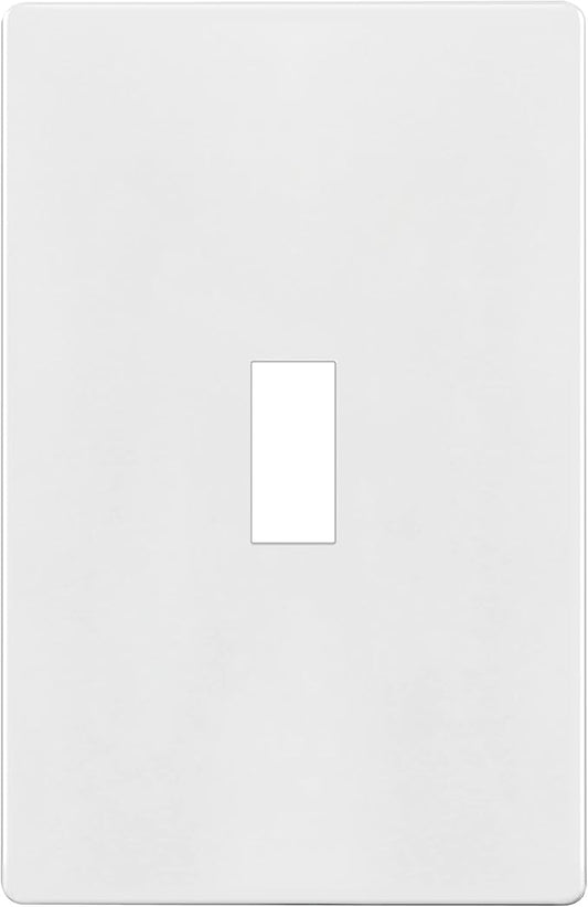 ENERLITES Screwless Toggle Switch Wall Plate, Child Safe Light Switch Cover by Enerlites