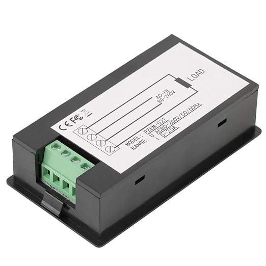 PZEM-021 LCD Display Digital AC Voltage Current Power Energy Meter - Image 4