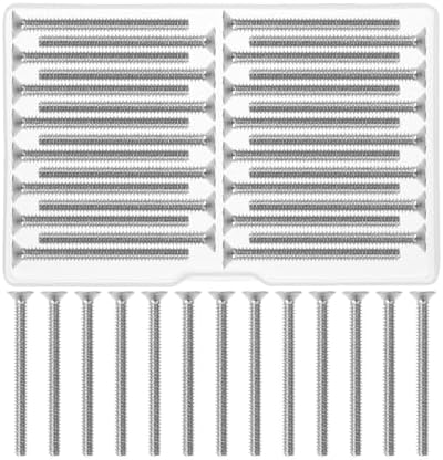 Bates- Wall Plate Screws, 6-32 x 1.5, 30 pcs, Long Screws, 6-32 Screws