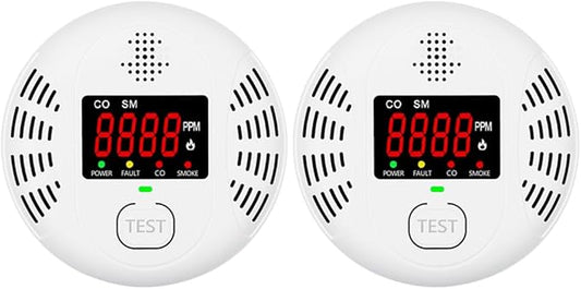 Carbon Monoxide Detector and Smoke Alarm Combined by Vzmcov