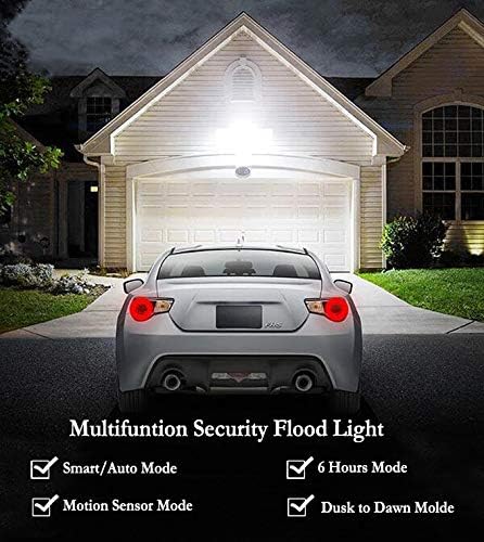 Security Lights Outdoor, Flood Lights Hardwired AC Power, Motion Sensor/Dusk to - Image 3