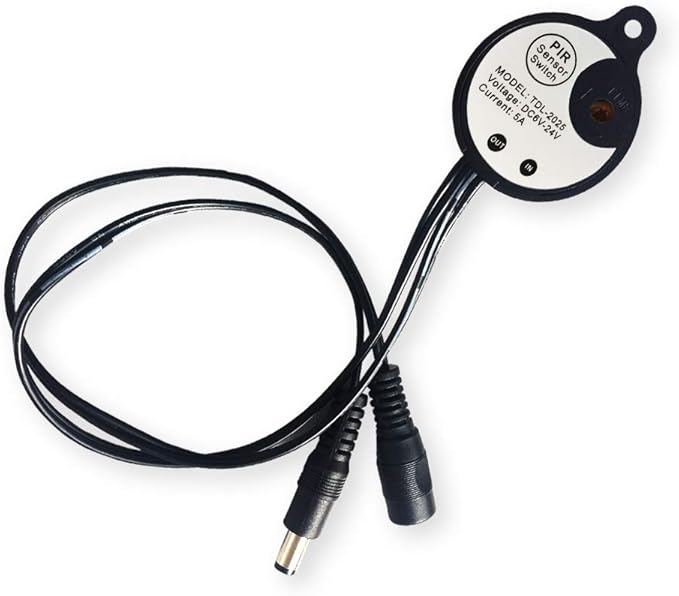 DC 6V 12V-24V 5A PIR Motion Activated Body Sensor Switch - Image 2