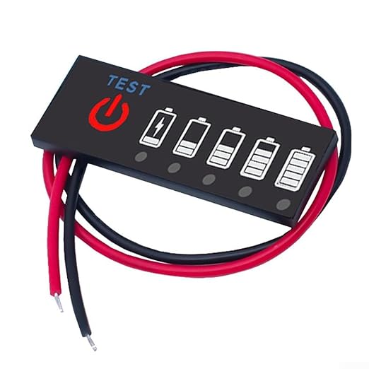 Compact 5S 18 5V 21V Battery Level Indicator - Image 5