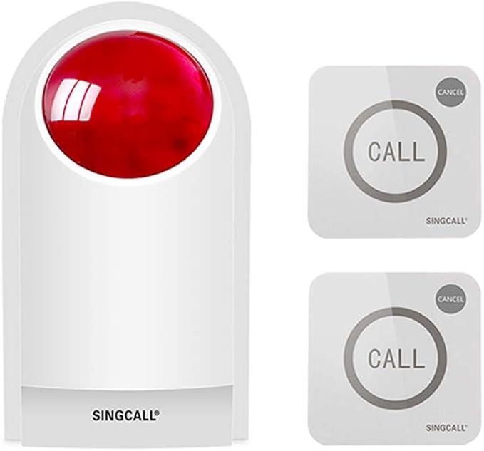 Remote Emergency Strobe Siren Alarm Kit Waterproof Outdoor Loud Panic SOS by SINGCALL