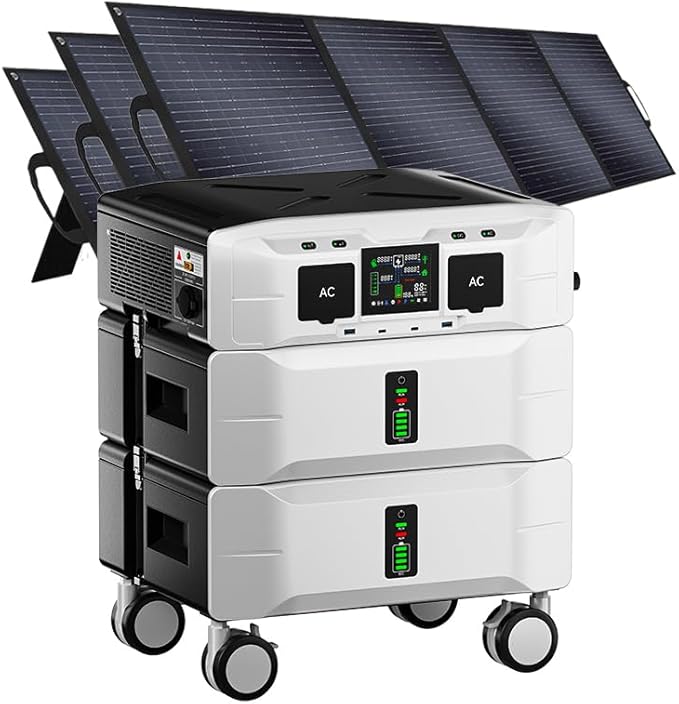 IEE SP5000 Portable Power Station & Solar Generator by OSCAL