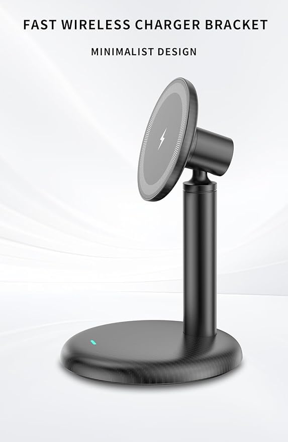 Mag-Safe Charger Stand for iPhone 17/Air/16/15/14/13/12, 15W Fast Charging - Image 2