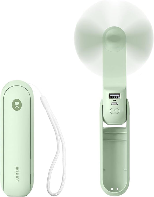 JISULIFE Portable Handheld Fan, Mini 3 In 1 by LivechillStaycool