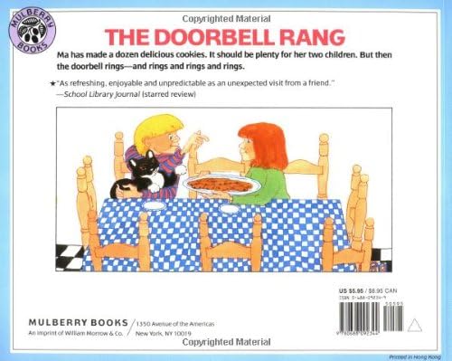 The Doorbell Rang: An Enjoyable Read-Aloud About Sharing and Counting for Children