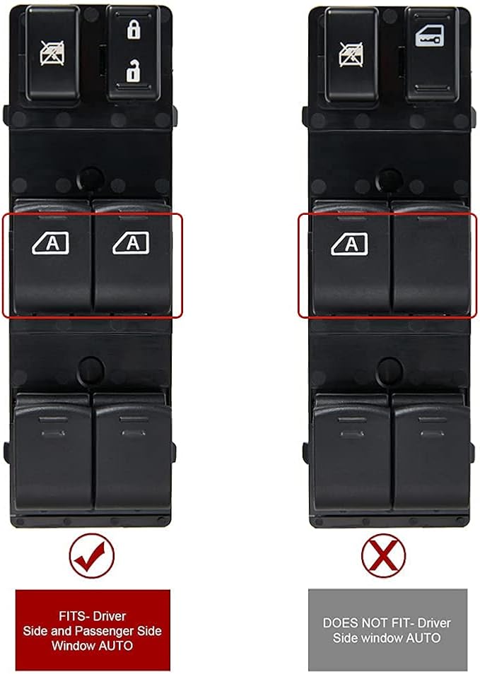 ZAPOSTS 2+14 Metal Pins.Master Power Window Switch Fit - Image 3
