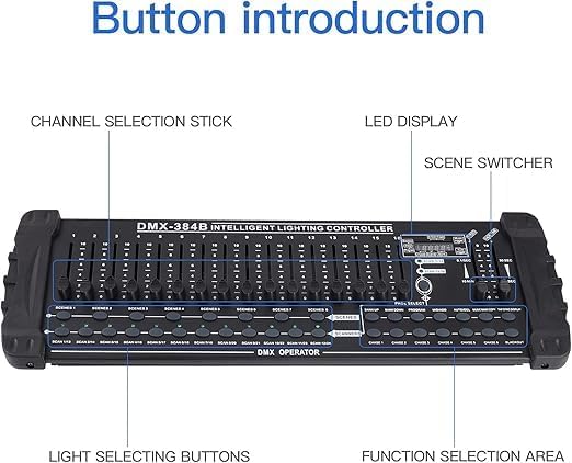 DMX512 DJ Controller 384CH DMX Cotroller Use - Image 3
