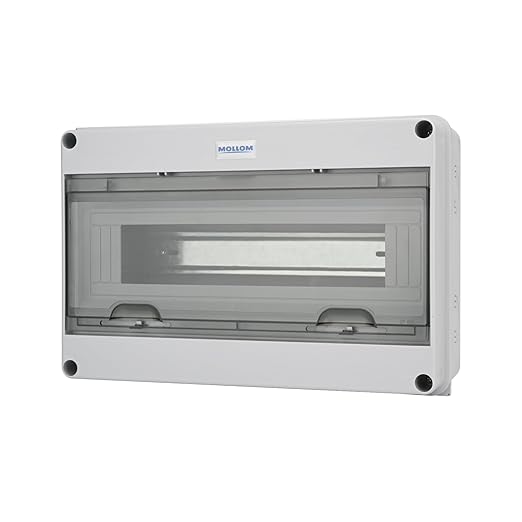 MOLLOM 15 Way Circuit Breaker MCB Distribution Protection Box by MOLLOM