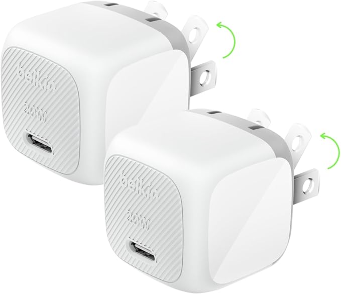 Belkin USB C Charger Block 20W, Fast Charging Block, Type C Wall Charger by Belkin