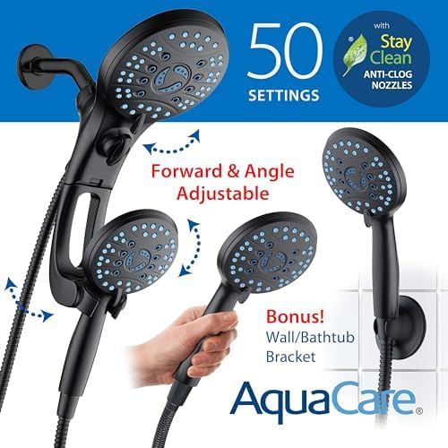 Hotel Spa AquaCare for California As-Seen-On-TV High Pressure Handheld Rain - Image 2
