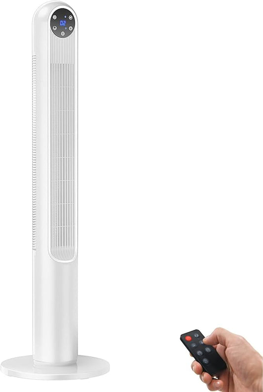 GOFLAME Tower Fan with Remote Control, LED Control Panel and 12H Timer by GOFLAME
