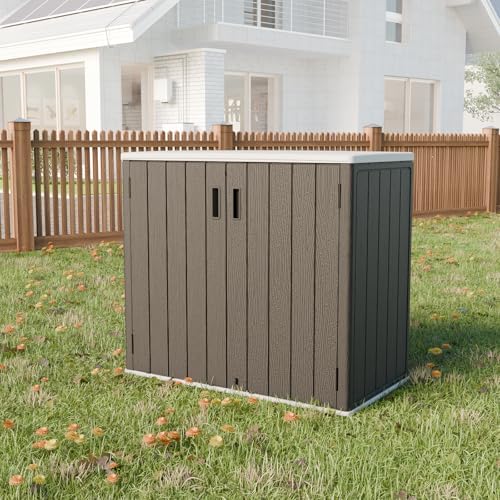 homspark outdoor storage shed 37 cu.ft, all-weather resistant, package contents