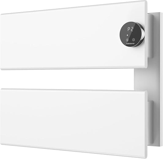 K&KALONZO Electric Towel Warmer, 18.35" W x 14.6" H Wall-Mounted Towel Heater by KKALONZO