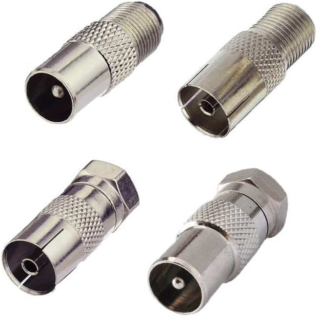RedYutou F Type to TV Type Series （F Type Female/Male） to （TV Type Pal by RedYutou-CableConnectivity