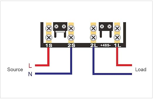 DAE DEM720-2P, 240V Electric kWh Submeter, Internal CT - Image 6