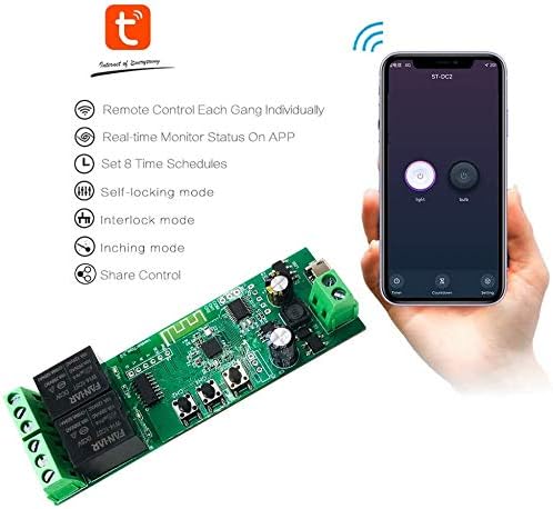 Newgoal 2-Channel WiFi Smart Switch Relay Module, TUYA/Smart Life App - Image 3
