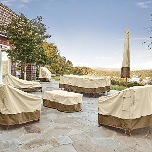 classic accessories veranda water-resistant 12 foot log rack showing dimensions