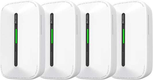 Siterlink Carbon Monoxide Detectors Plug in, 10 Year Replaceable Battery by Siterlink