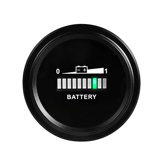 NinE-ROnG LED Battery Indicator Meter Gauge by NInE-ROnG