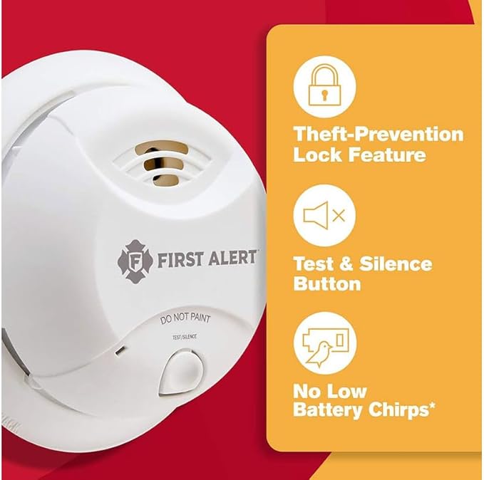 First Alert 0827B Ionization Smoke Alarm - Image 3