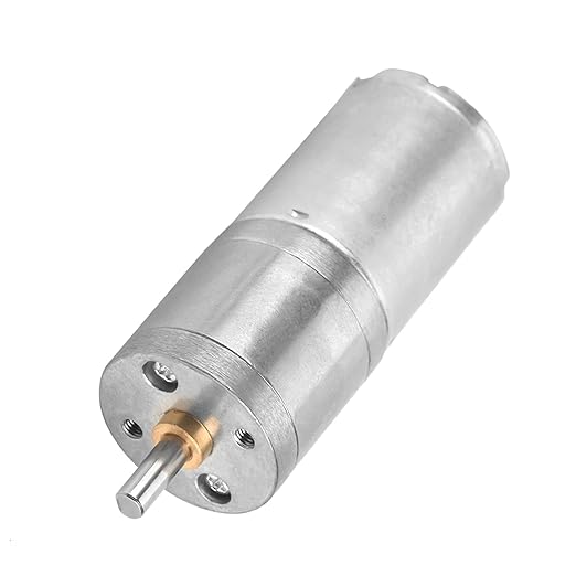 25mm DC 12V 25GA 370 Low Speed Metal Gear Motor - Image 8