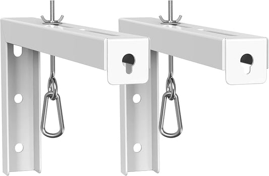 WALI Universal Projector Screen Ceiling Mount, Wall Hanging Mount L-Brackets by WALI