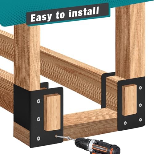 firewood log storage holder 8 pack,firewood rack brackets, package contents