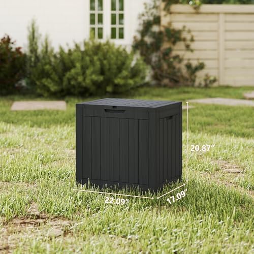 35 gallon deck box outdoor cushion storage waterproof, package contents