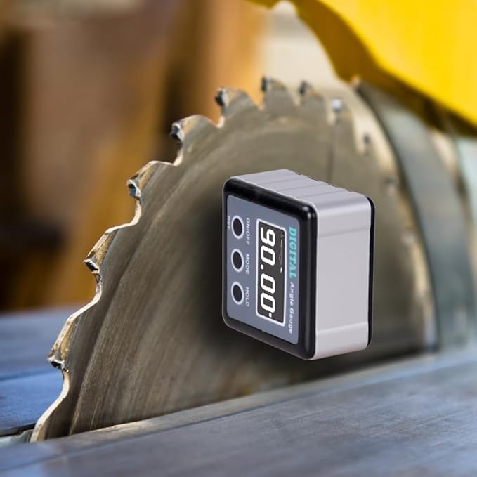 Digital Angle Gauge, eOUTIL Angle Finder Mini Digital Level Protractor - Image 4
