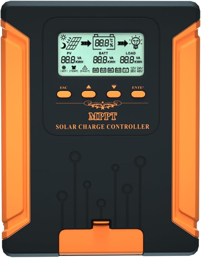iSunergy 120A 180V MPPT Solar Charge Controller 12V/24V/36V/48V Auto, by iSunergy