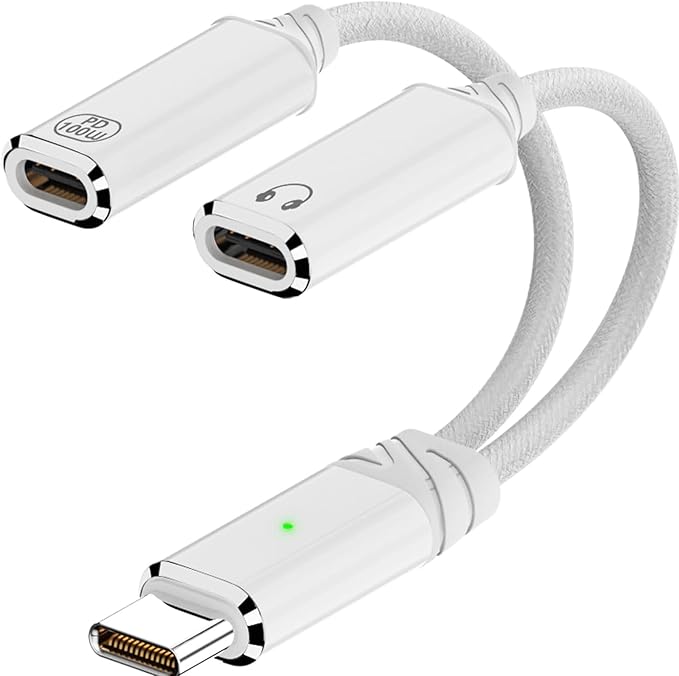Mizi Headphone Splitter 3.5mm Stereo to Dual 3.5mm Female Jack Audio, Extension by Mizi