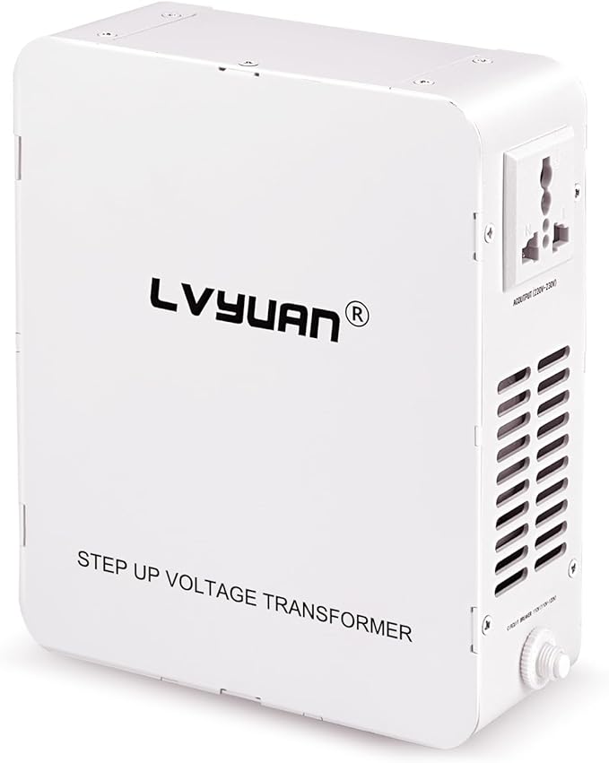 LVYUAN 800W Voltage Transformer Step Up/Down Converter, 110V/120V to 220V/240V by LVYUAN