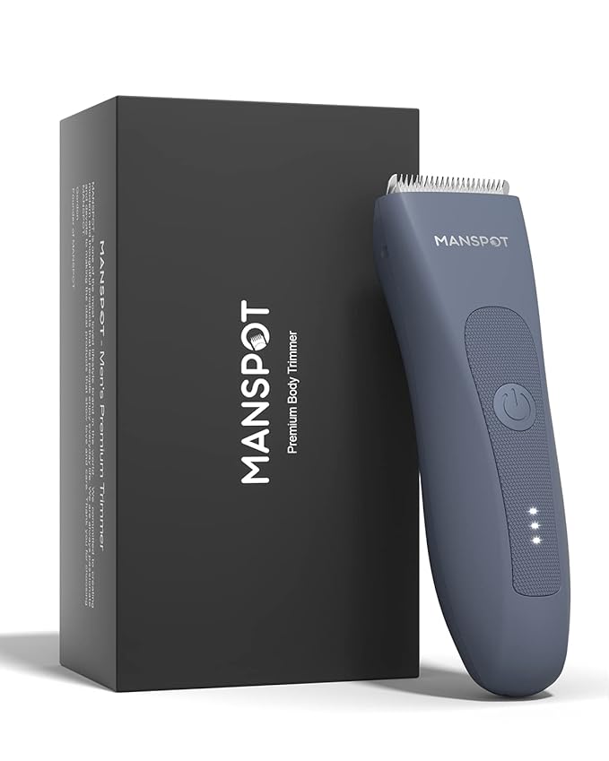 MANSPOT Electric Groin Hair Trimmer Hair Finishing Trimmers, Men's Shaving & by MANSPOT