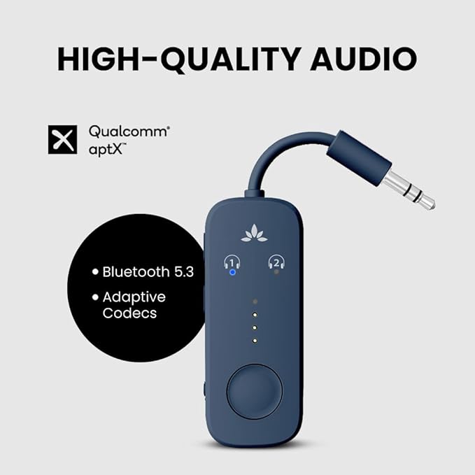 Avantree Relay - Premium Airplane Bluetooth Adapter - Image 3