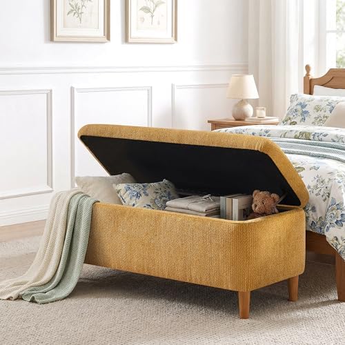 39.4" ottoman with storage upholstered storage bench for, main product view