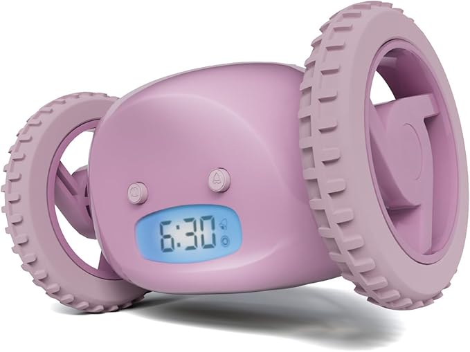 CLOCKY Alarm Clock on Wheels – Loud Rolling Alarm Clock - Image 4