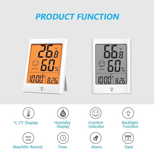 Timloon Digital Indoor Thermometer - Image 2