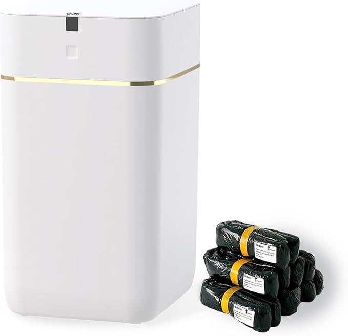 Airdeer Automatic Trash Can, 4 Gallon Self Sealing and Self-Changing Smart by airdeer