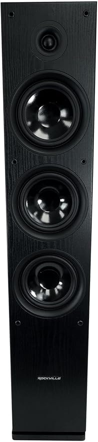 Rockville RockTower 68B Passive Tower Speaker, 8 Ohm, High-Fidelity Sound - Image 4