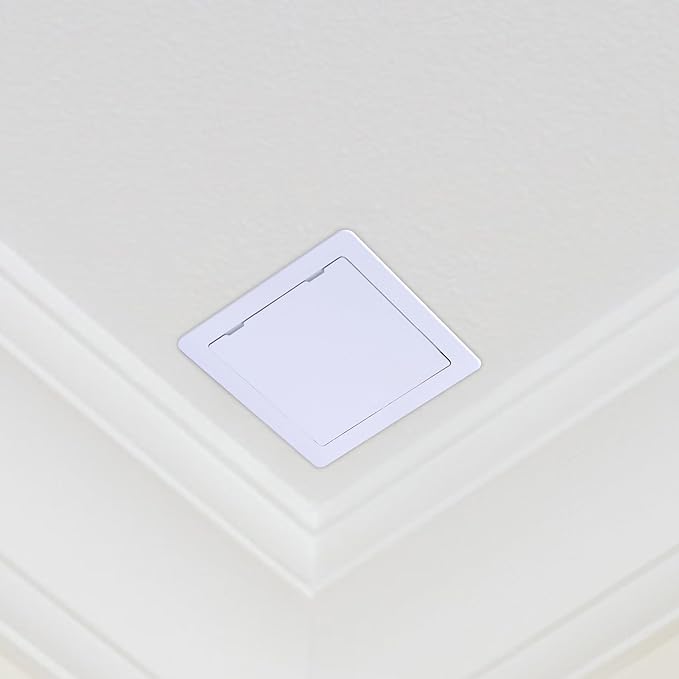 Suteck Plastic Access Panel for Drywall Ceiling 6 x 6 Inch Reinforced Plumbing - Image 7