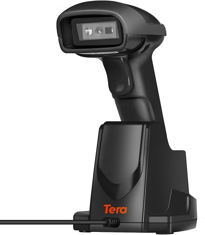 Tera Wireless 1D 2D QR Barcode Scanner by Tera