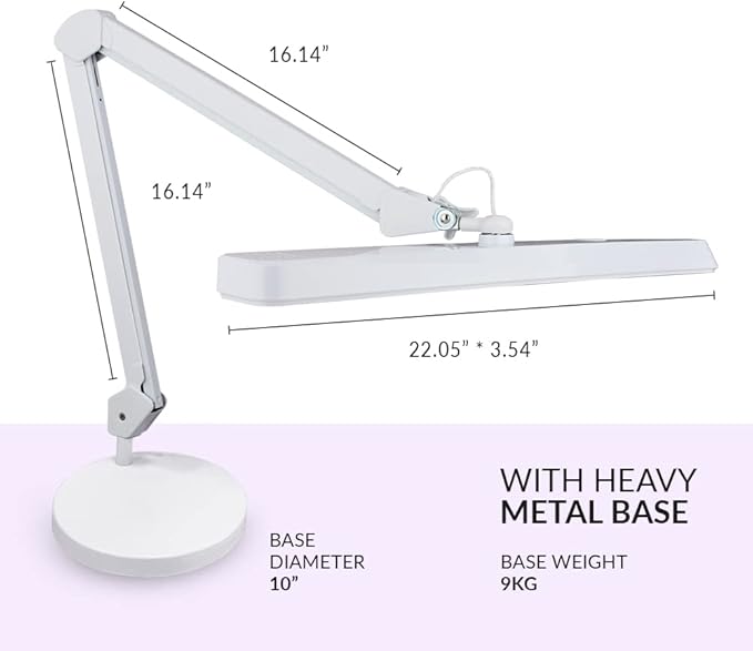 Neatfi XL 2, 500 Lumens LED Task Lamp, 5 Light Modes, 3000-6000K Correlated - Image 7