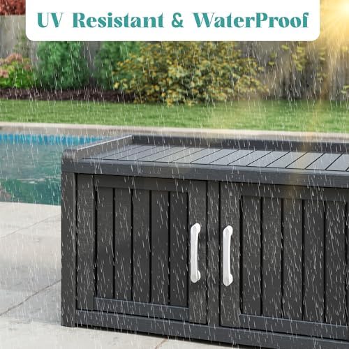 nunu lab shoe storage cabinet, waterproof shoe organizer, front angle view