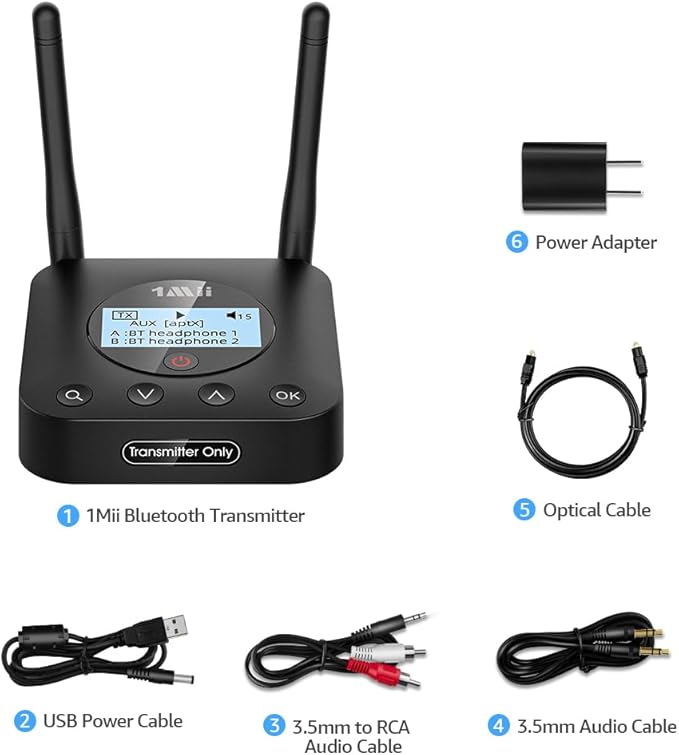 1Mii B06TX+ Long Range Bluetooth 5.2 Transmitter - Image 7