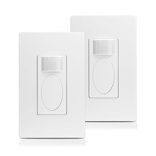 RAYZEEK Motion Sensor Light Switch, Need Ground Wire, Occupancy Sensor Switch by RAYZEEK